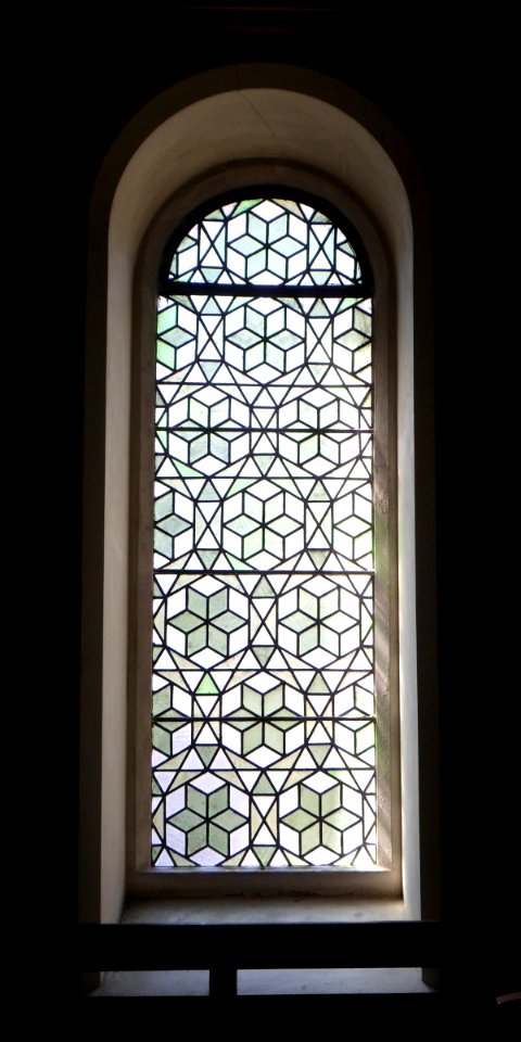 Middle Street Synagogue, Brighton (May 2013) - Stained Glass Window (8)