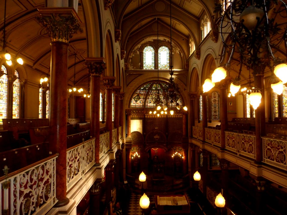 Middle Street Synagogue, Brighton (May 2013) - General View from Gallery (1)