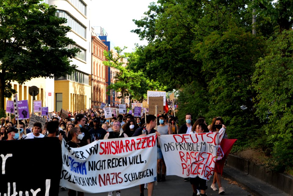 Migrantifa demonstration Berlin 2020-07-18 83
