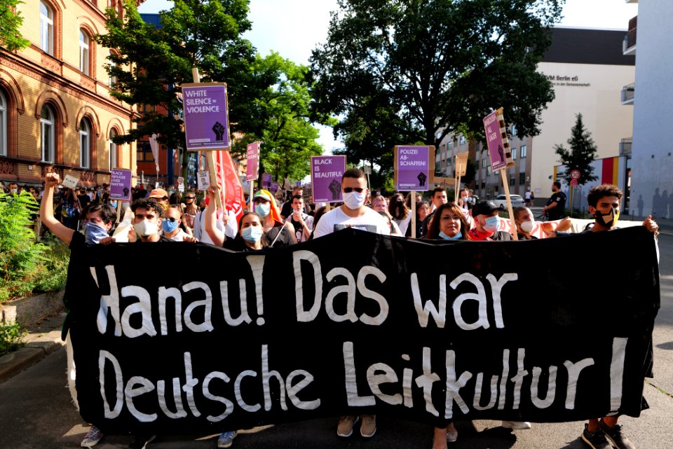 Migrantifa demonstration Berlin 2020-07-18 81