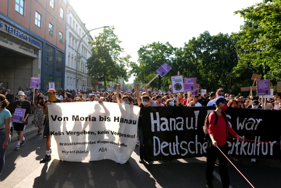 Migrantifa demonstration Berlin 2020-07-18 95