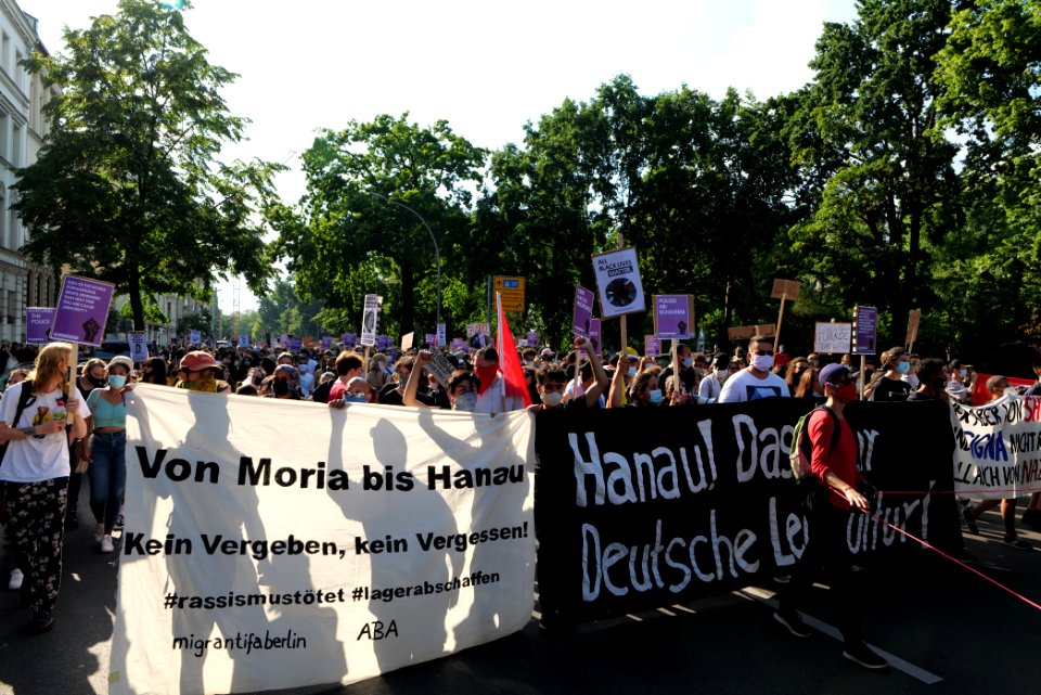 Migrantifa demonstration Berlin 2020-07-18 94