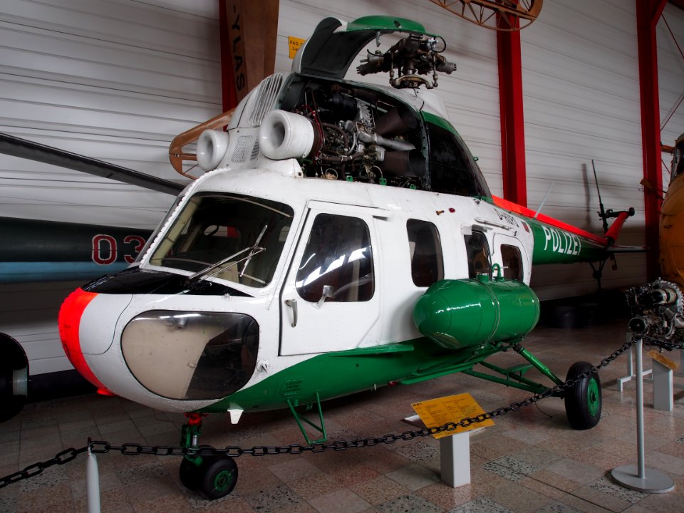 Mil Mi-2 - Germany Police - D-HZPQ at Flugausstellung Hermeskeil