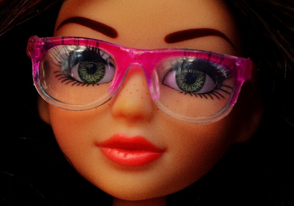 Eyes glasses beauty