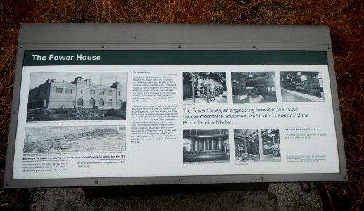 Mill Pond Park Power House sign jeh