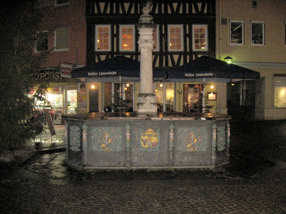 Milchmarktbrunnen in Schwäbisch Hall