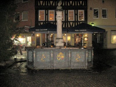 Milchmarktbrunnen in Schwäbisch Hall