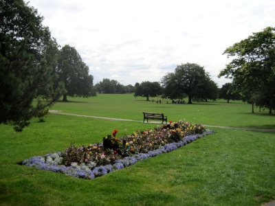 Mill Hill Park flower bed