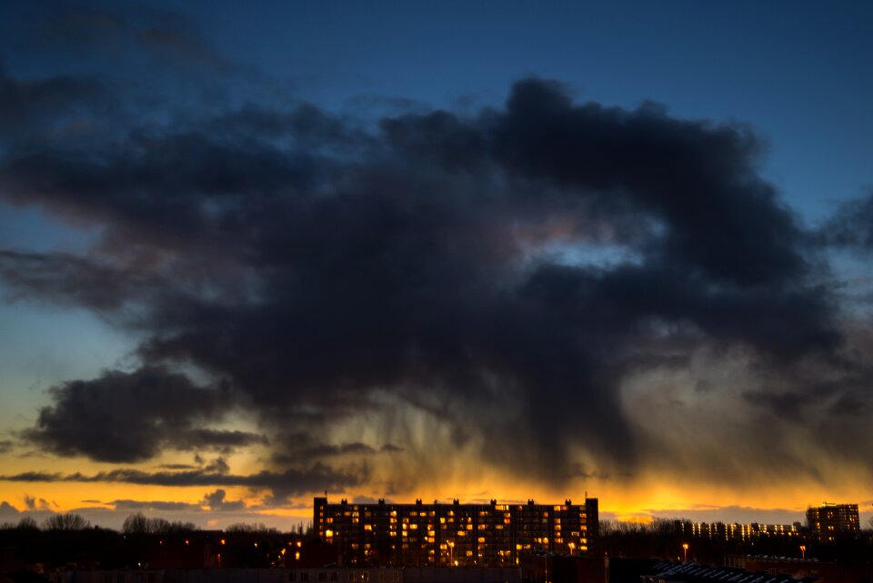 Landscape weather rain photo