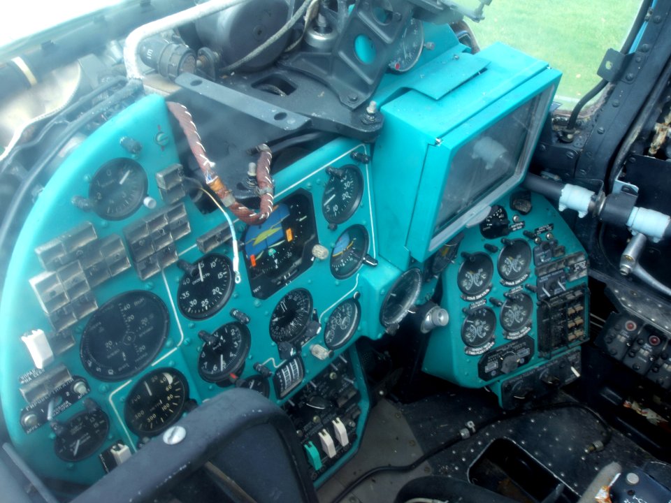 Mil Mi-24P Hind pilot seat pic2