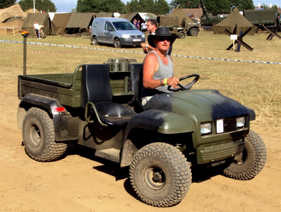 Military quad at the War & Peace show 2010