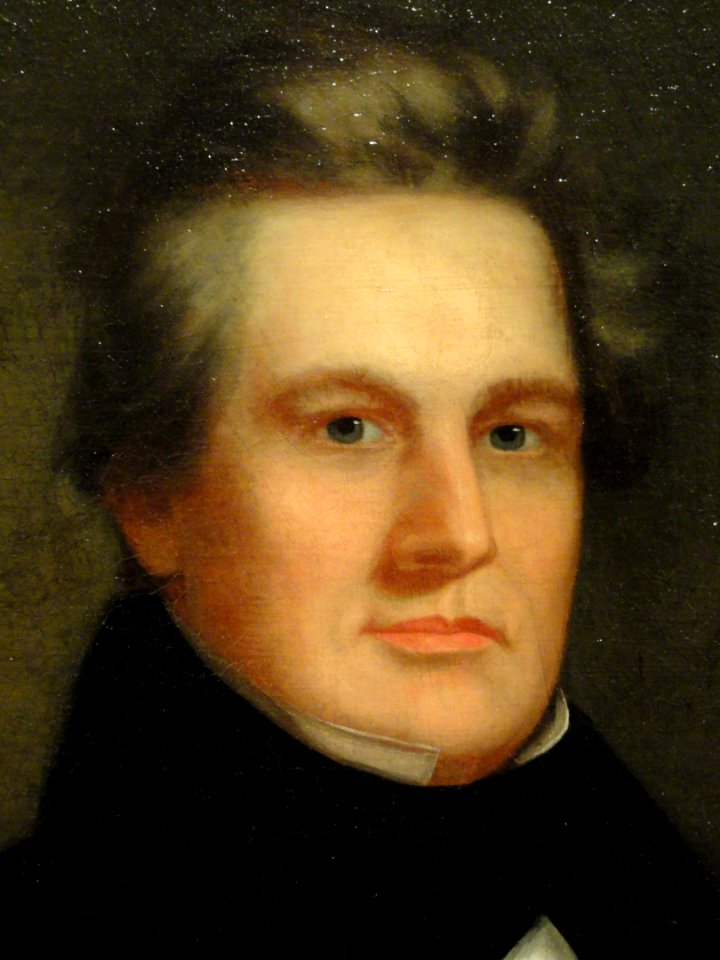 Millard Fillmore by unidentified artist (detail), circa 1843 - DSC03255