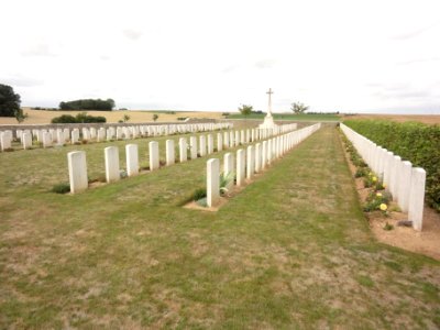 Millencourt (Somme) Communal cemetery extension (02)