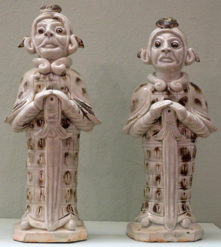 Military figures, Northern Song dynasty, 11th century, Lowe Art Museum