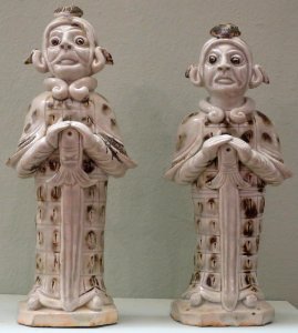 Military figures, Northern Song dynasty, 11th century, Lowe Art Museum