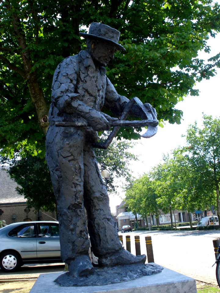 Mill, sculpture le faucheur