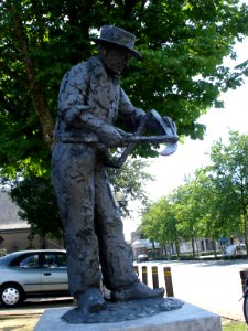 Mill, sculpture le faucheur