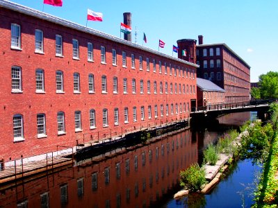 Mill Building (now museum), Lowell, Massachusetts photo
