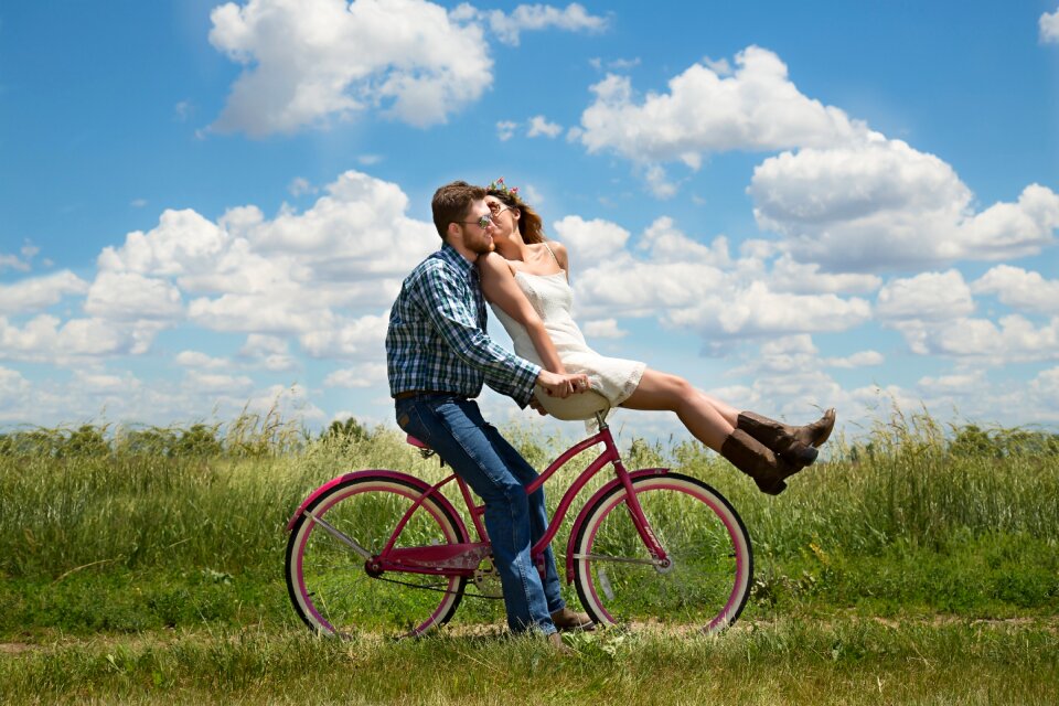 Bike happiness together
