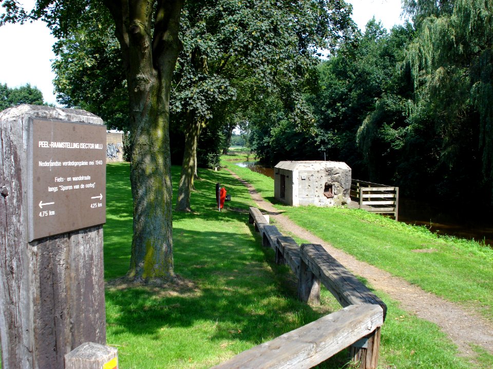 Mill, bunker Peelraamstelling