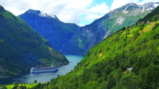 Norway fjord landscape photo