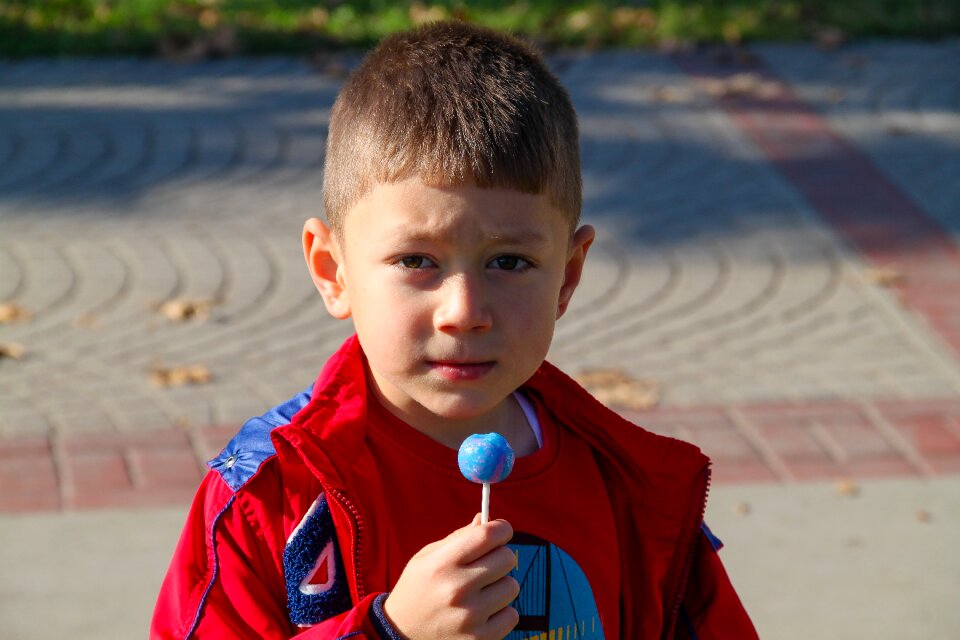 The innocence child face