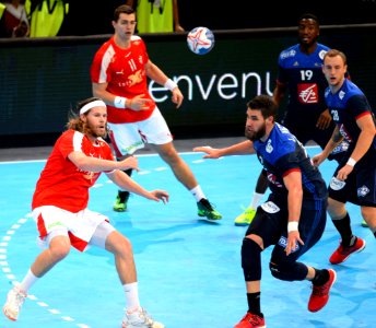Mikkel Hansen et Luka Karabatic 3-20160110