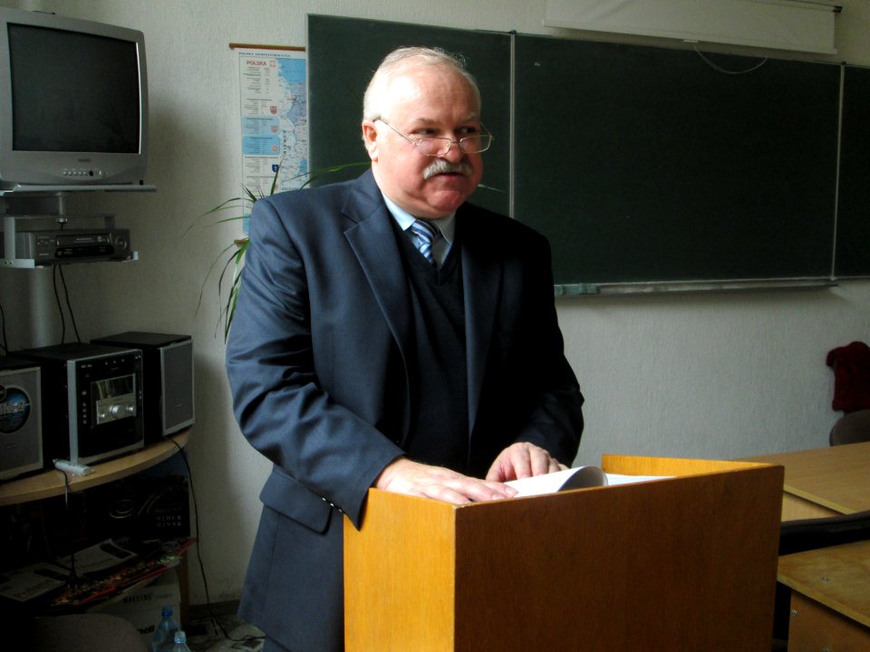 Mikola Shabovich - associate Professor - Minsk - 2014 AD