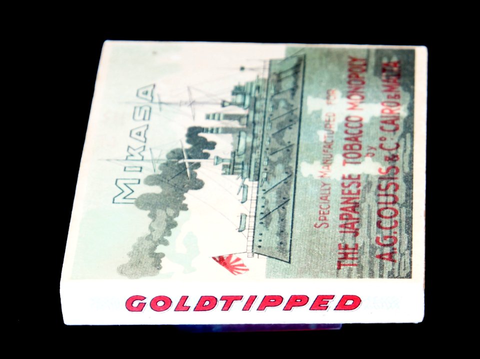 Mikasa cigarettes, Specially Manufactured for The Japanese Tobacco Monopoly, AG Couses & Co, foto4