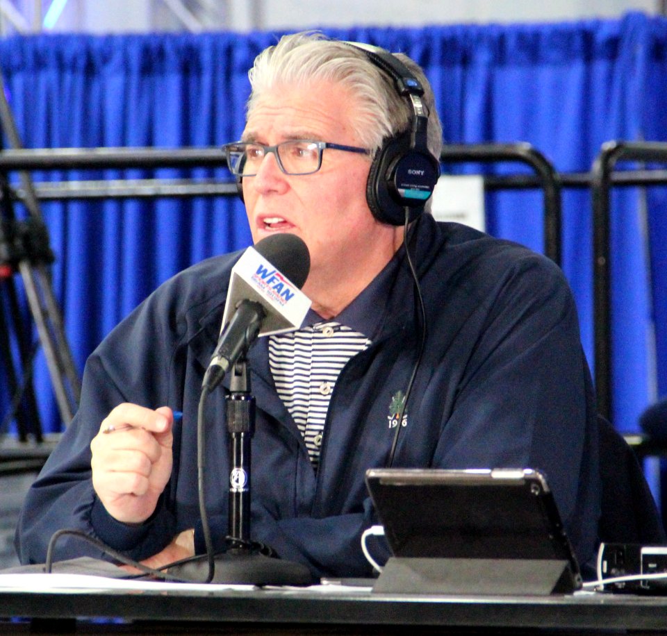 Mike Francesa at Radio Row, Feb 2019 2 (cropped)