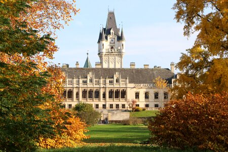 Schlossgarten autumn landmark