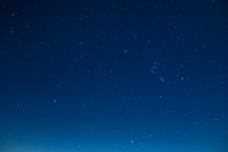 Evening sky night sky landscape photo