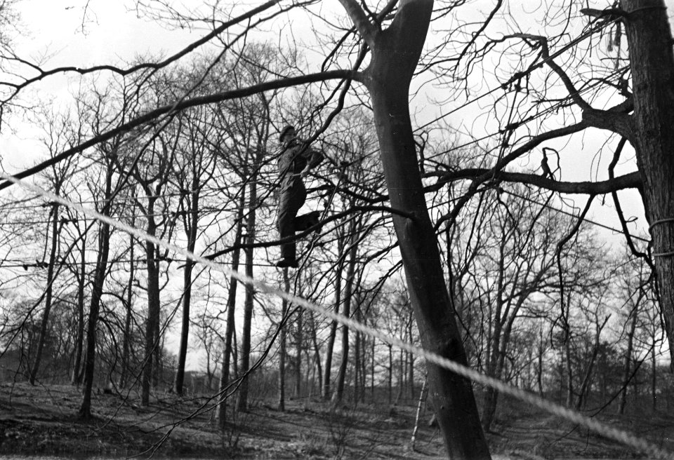 Militair opleidingskamp te Bloemendaal(bezoek Generaal Kruls ), Bestanddeelnr 901-5133