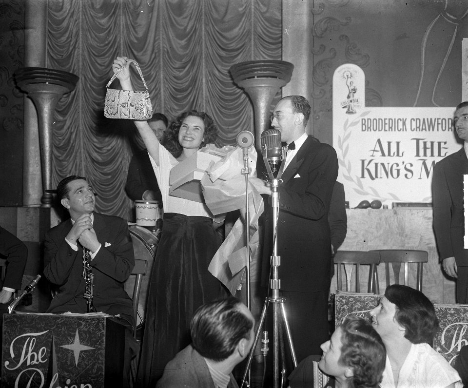 Miss Holland 1950 verkiezing op Filmsterrenbal, Bestanddeelnr 903-8975