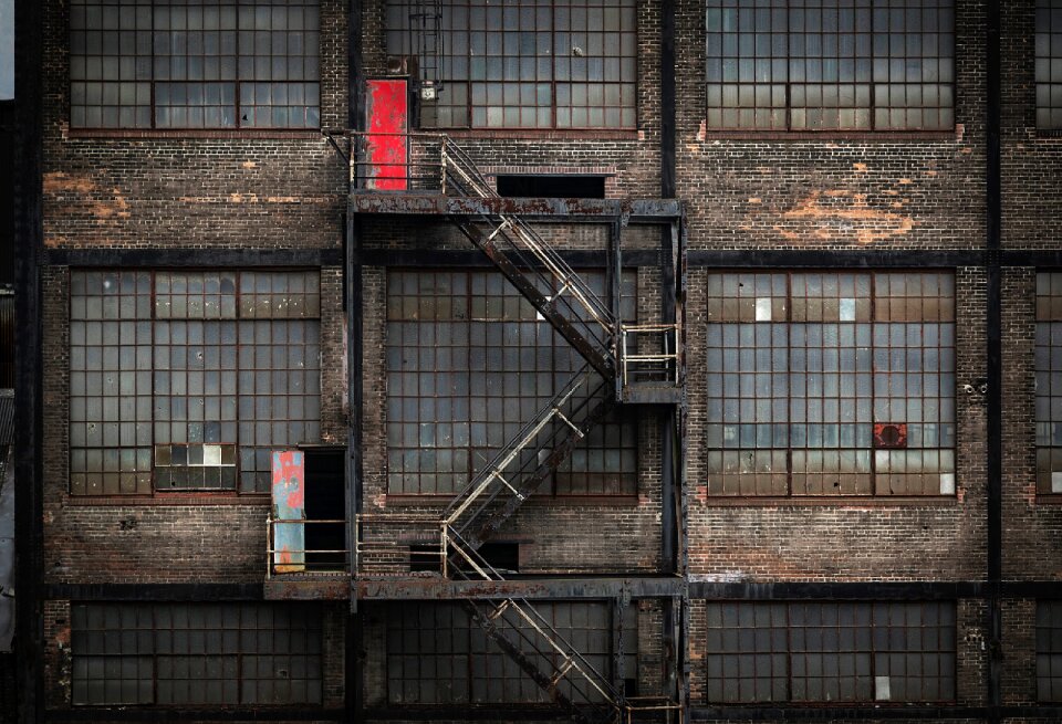 Fire escape architecture old