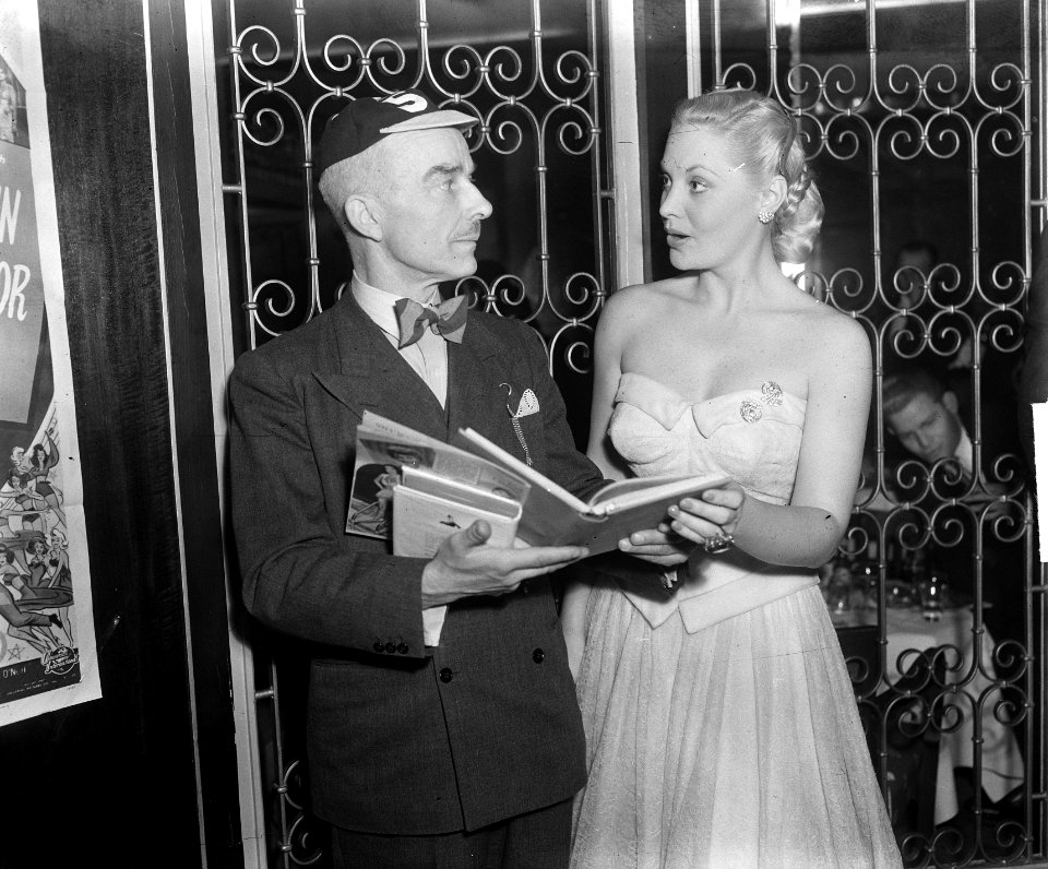 Miss Holland 1950 verkiezing op Filmsterrenbal, Bestanddeelnr 903-8973