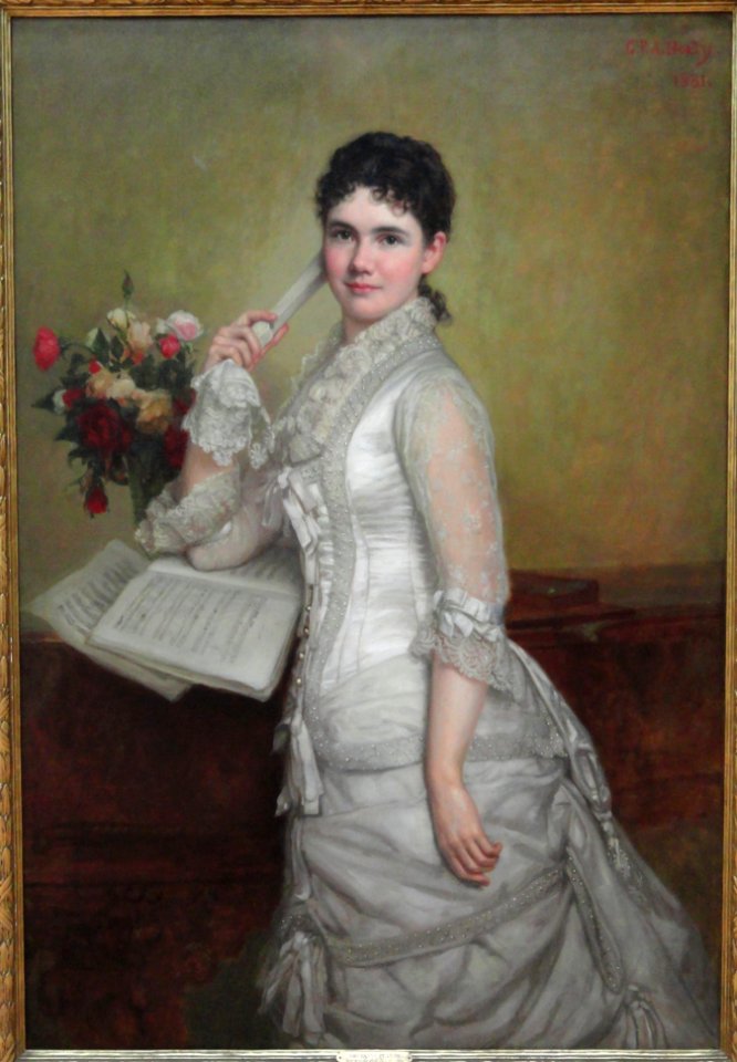Miss Fanny Peabody by George Peter Alexander Healy, 1881 - Museum of Fine Arts, Springfield, MA - DSC04021
