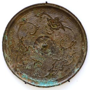 Mirror, China, Eastern Zhou dynasty, Warring States period, 480-222 BC, bronze - Ethnological Museum, Berlin - DSC02148