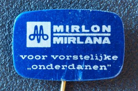 Mirlon, reclame speldje