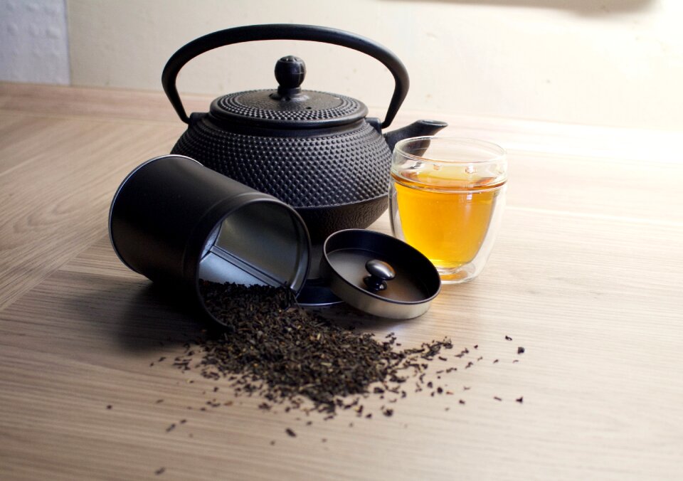 Leaf-tea tea tins tea box