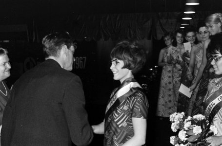 Miss Bril 1967 Ceciel van de Lelie uit Arnhem, Bestanddeelnr 920-8806