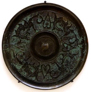 Mirror, China, Eastern Zhou dynasty, Warring States period, 480-222 BC, bronze - Ethnological Museum, Berlin - DSC02139