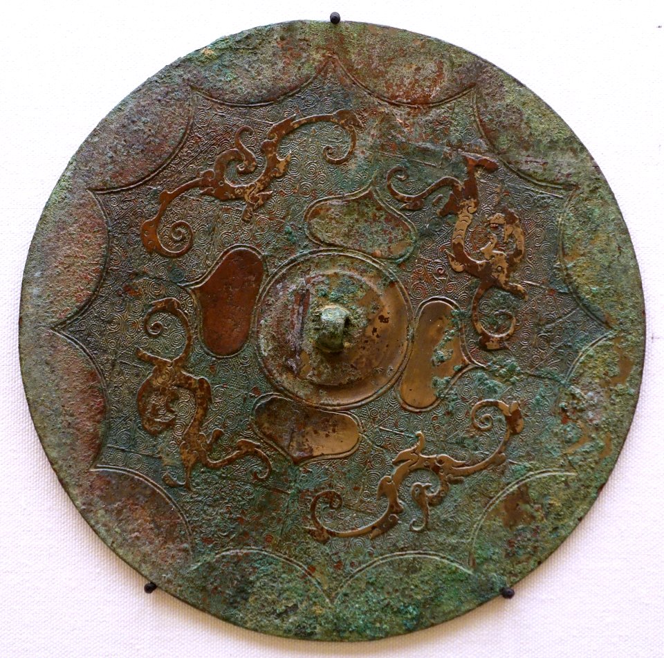 Mirror, China, Eastern Zhou dynasty, Warring States period, 480-222 BC, bronze - Ethnological Museum, Berlin - DSC02147