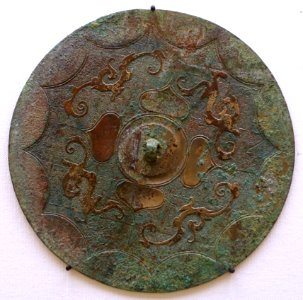 Mirror, China, Eastern Zhou dynasty, Warring States period, 480-222 BC, bronze - Ethnological Museum, Berlin - DSC02147