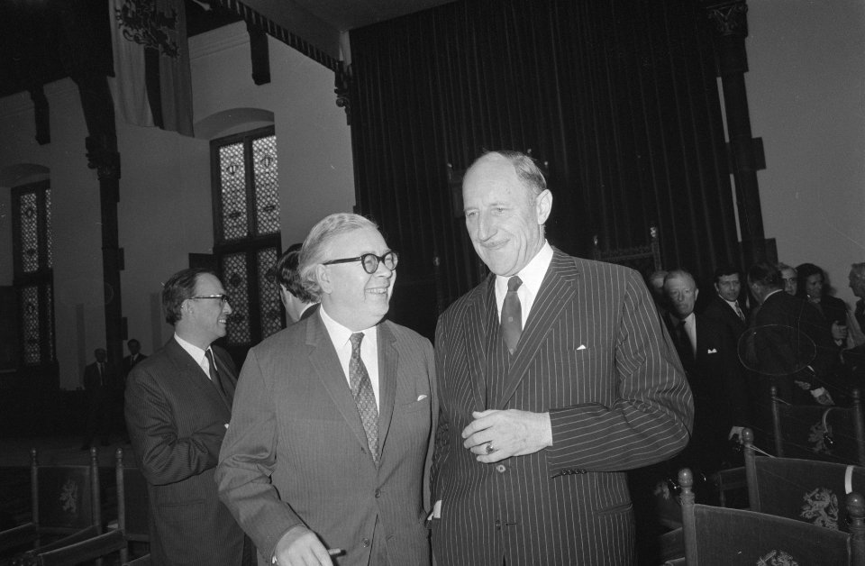 Ministers van Buitenlandse Zaken van West Europese Unie bijeen in Ridderzaal, De, Bestanddeelnr 934-6570