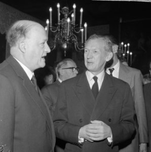 Ministersconferentie van de West Europese Unie in Den Haag begonnen Butler (lin, Bestanddeelnr 915-6681
