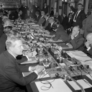 Ministersconferentie van de West Europese Unie in Den Haag begonnen Overzicht c, Bestanddeelnr 915-6683