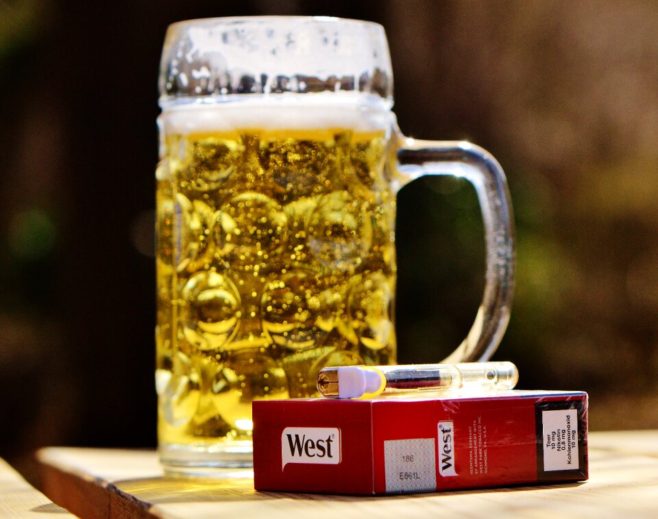 Lighter thirst glass mug