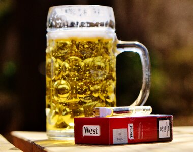 Lighter thirst glass mug