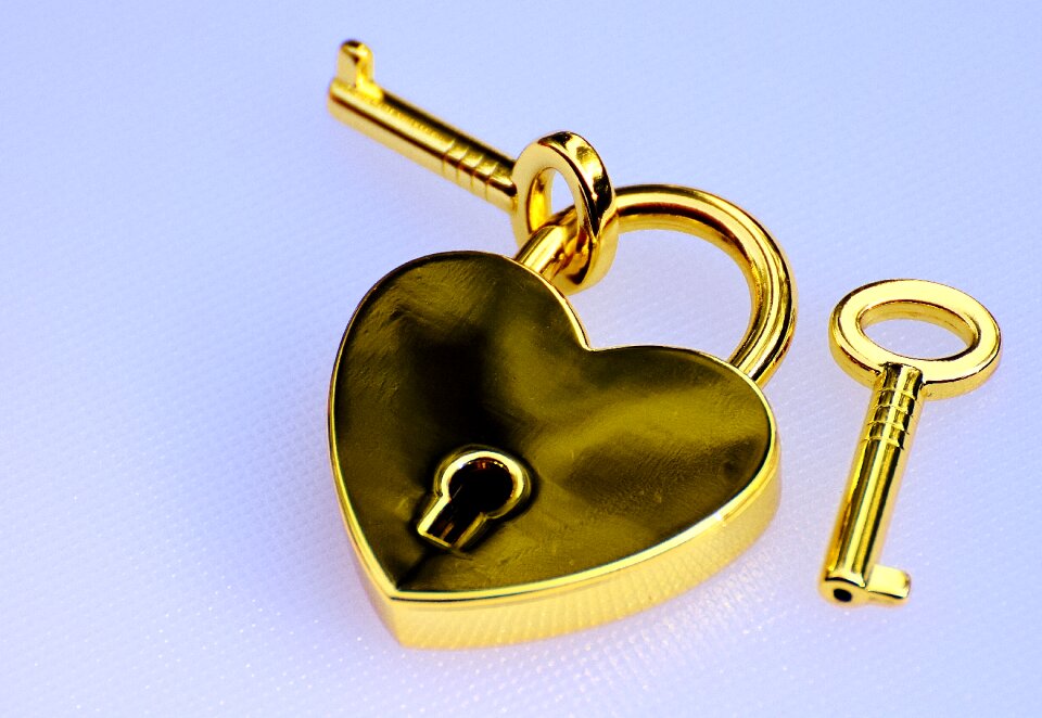 Valentine's day luck symbol
